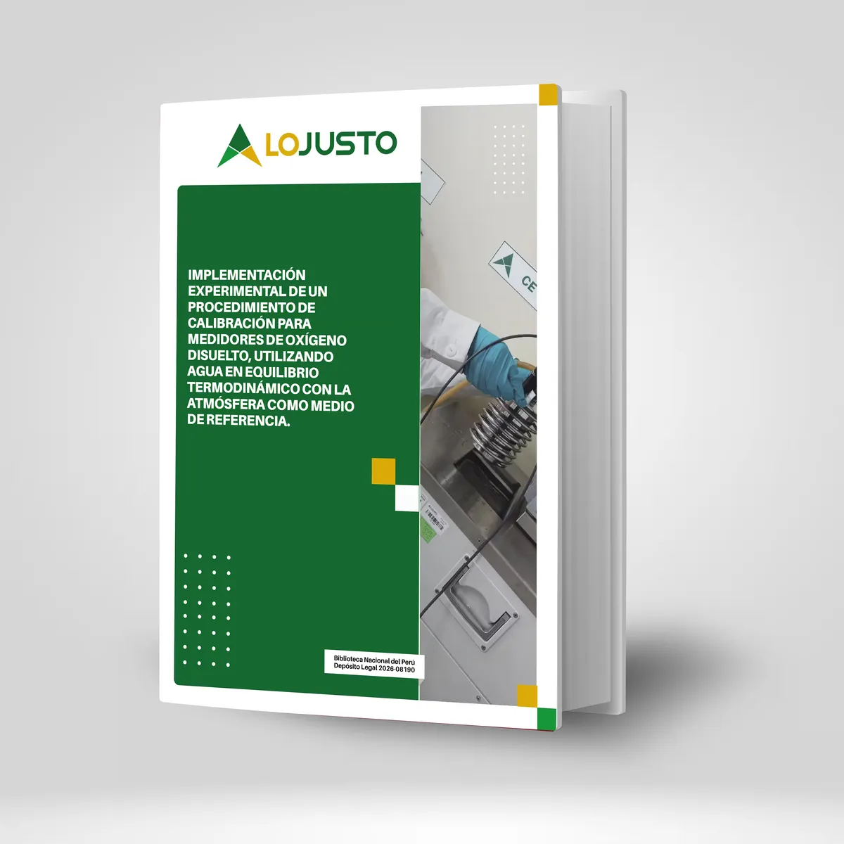 Implementación experimental de un procedimiento de calibración para medidores de oxígeno disuelto, utilizando agua en equilibrio termodinámico con la atmósfera como medio de referencia.