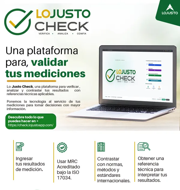 Lanzamos Lo Justo Check: la plataforma para validar tus mediciones